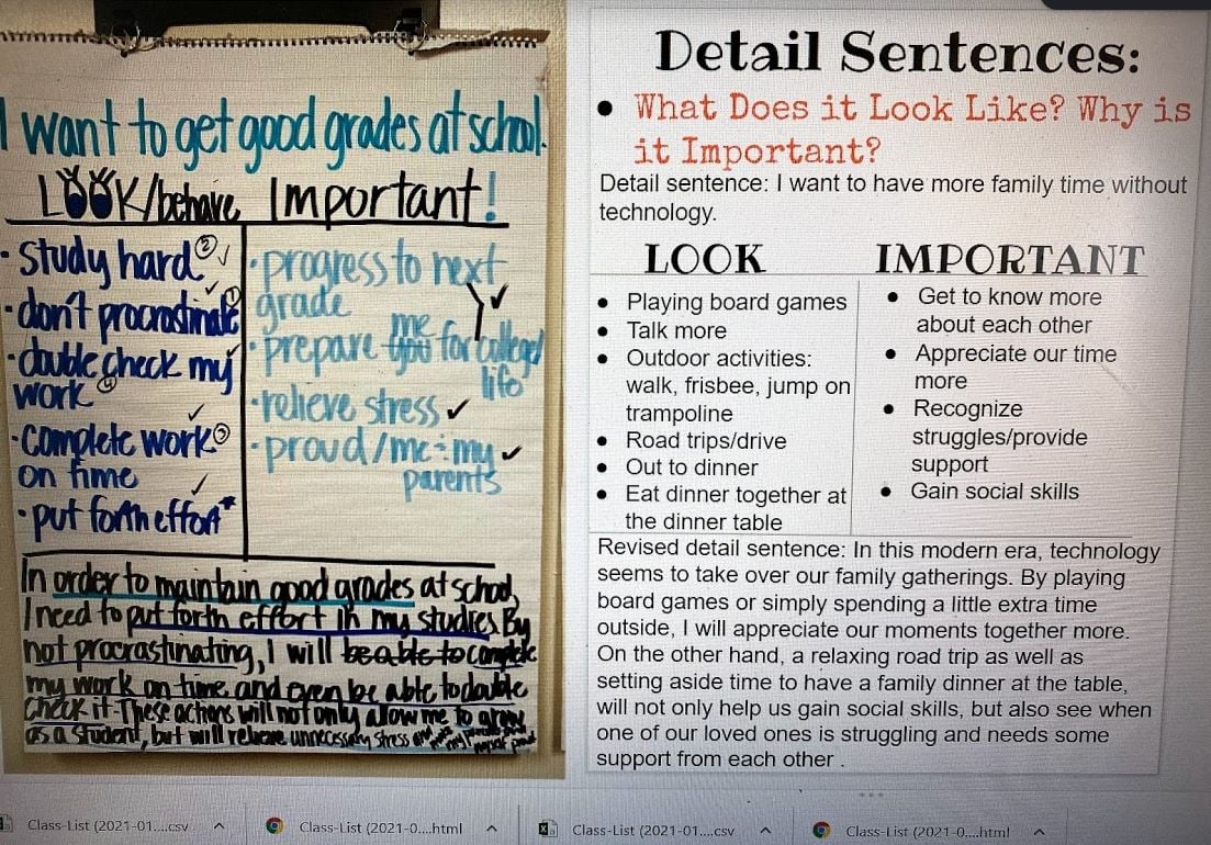 Vision Board Essay Details 2 DGQ Detail Generating Questions